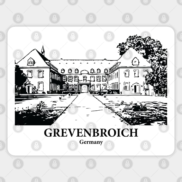 Grevenbroich - Germany Magnet by Lakeric